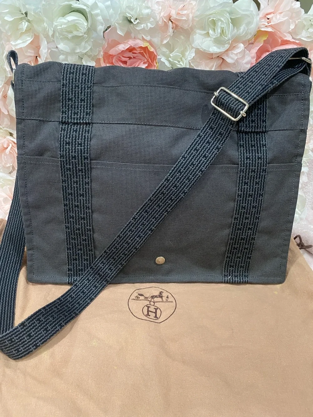 Hermes Herline Bazas Messenger Bag MM